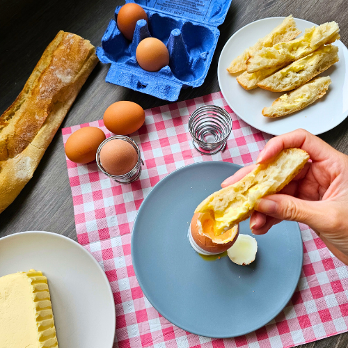 L'histoire de l'œuf à la coque