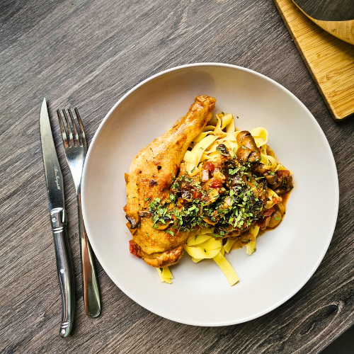 L'histoire du poulet chasseur