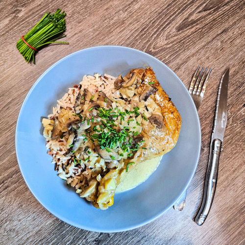 L'histoire du poulet à l'angevine