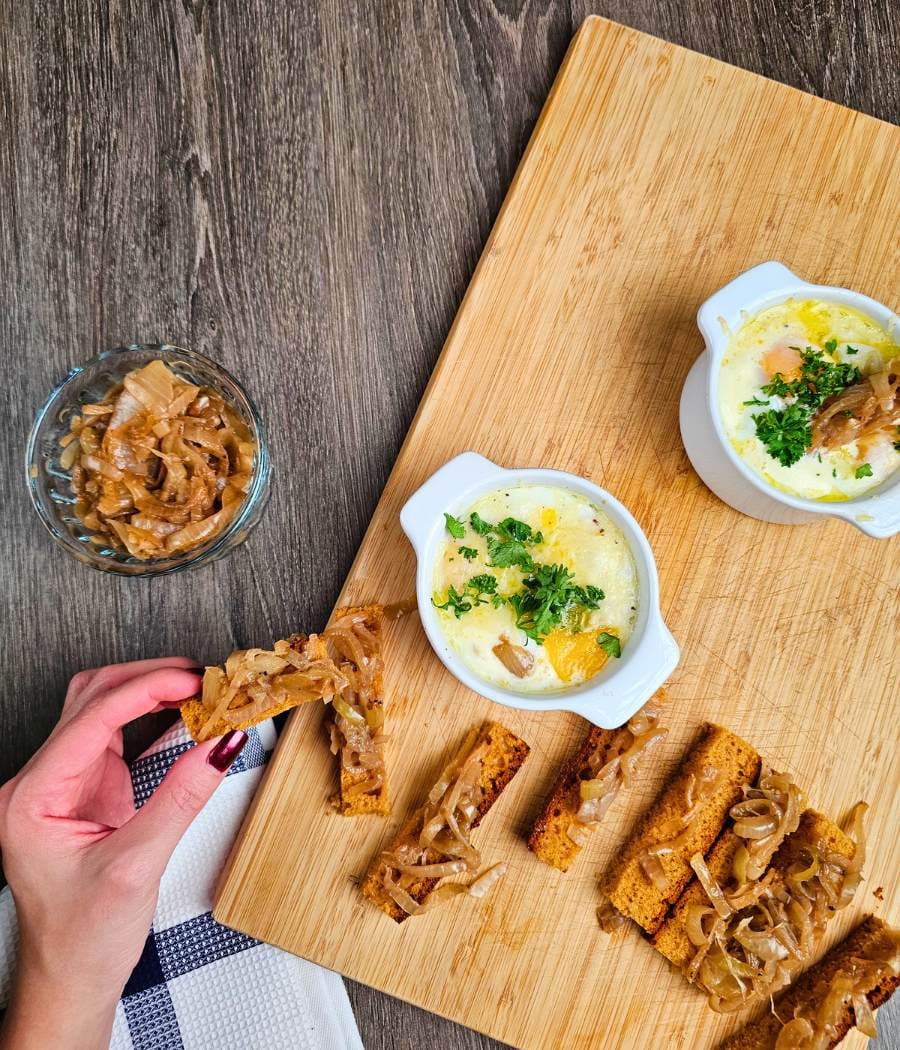 L'histoire des œufs cocotte au foie gras